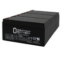 Mighty Max Battery 12V 3AH SLA Battery Replaces Kung Long WP3-12, WP3.3-12 - 3 Pack ML3-12MP3549393135